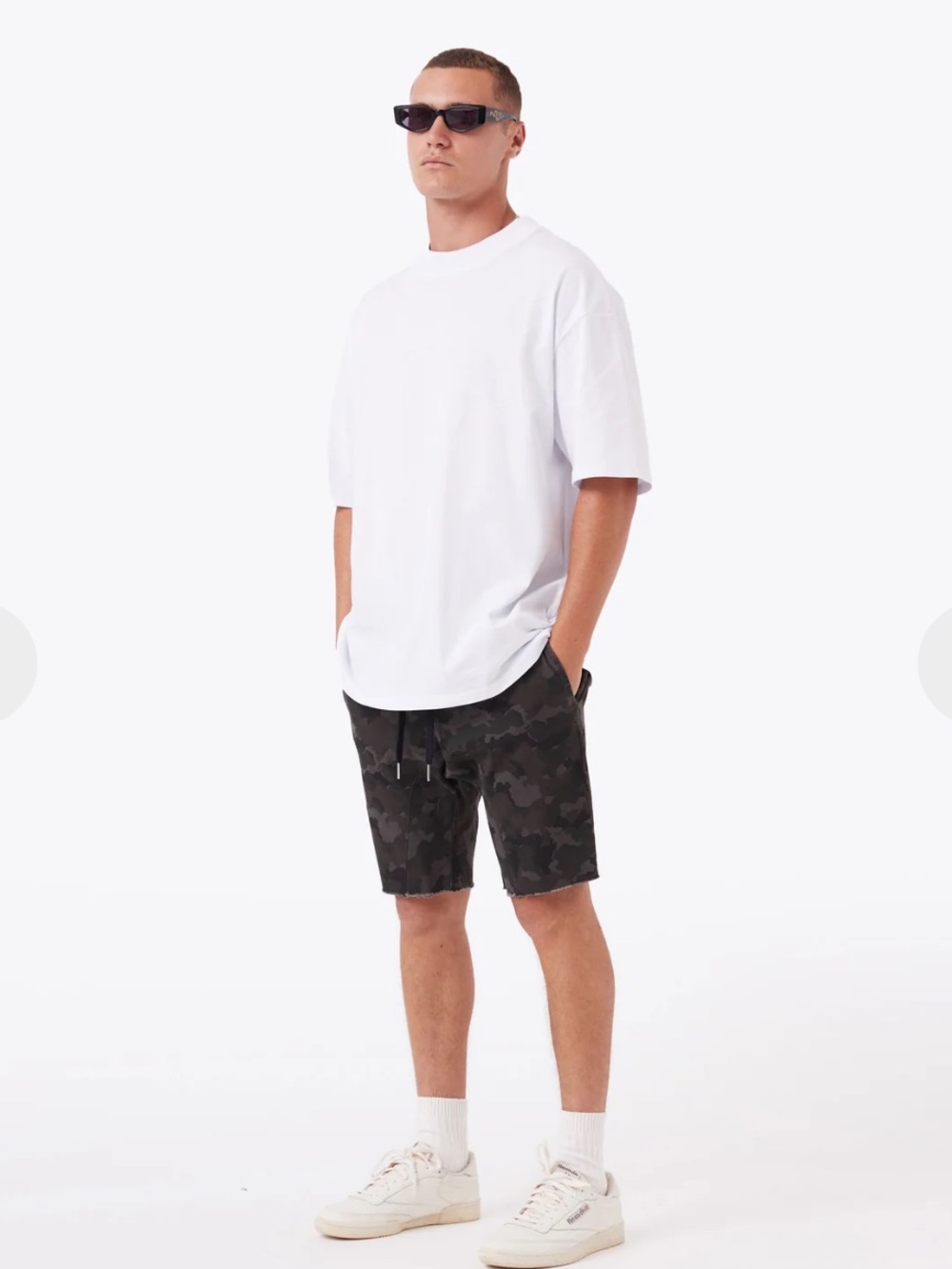 Zanerobe Black Camo Cargo Shorts
